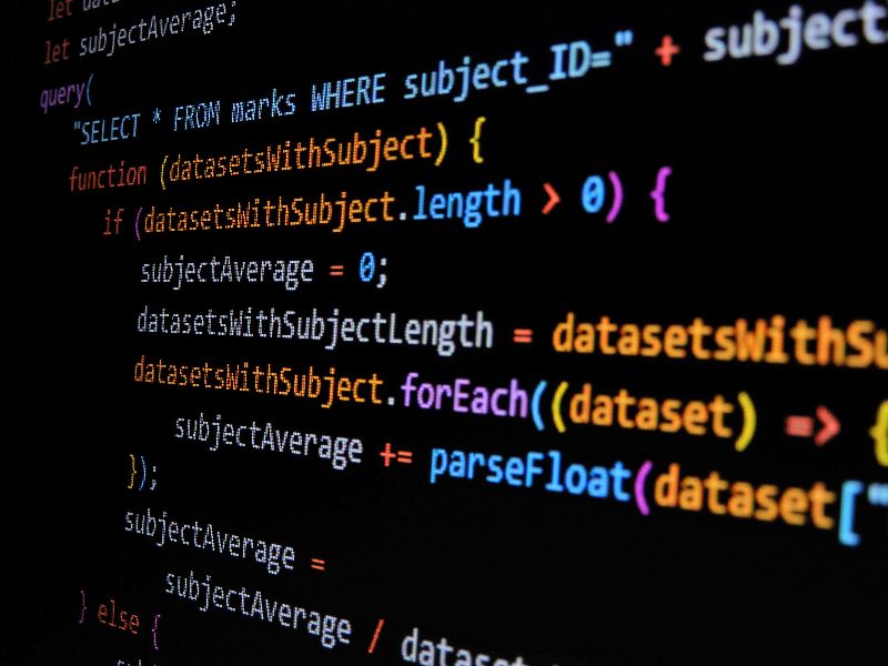 JavaScript code image